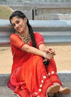 Tapsee in Red Saree Stills